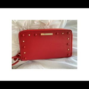 red purse